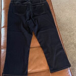 NYDJ Black Tummy Tuck Jeans size 14